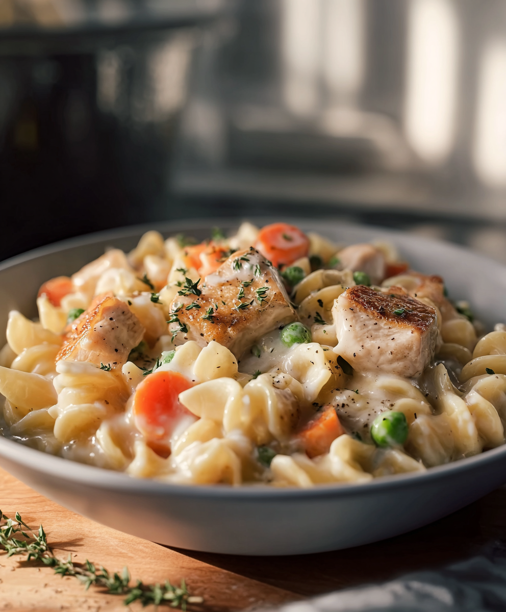 Classic Chicken Pot Pie Pasta – A Comfort Food Favorite Reinvented