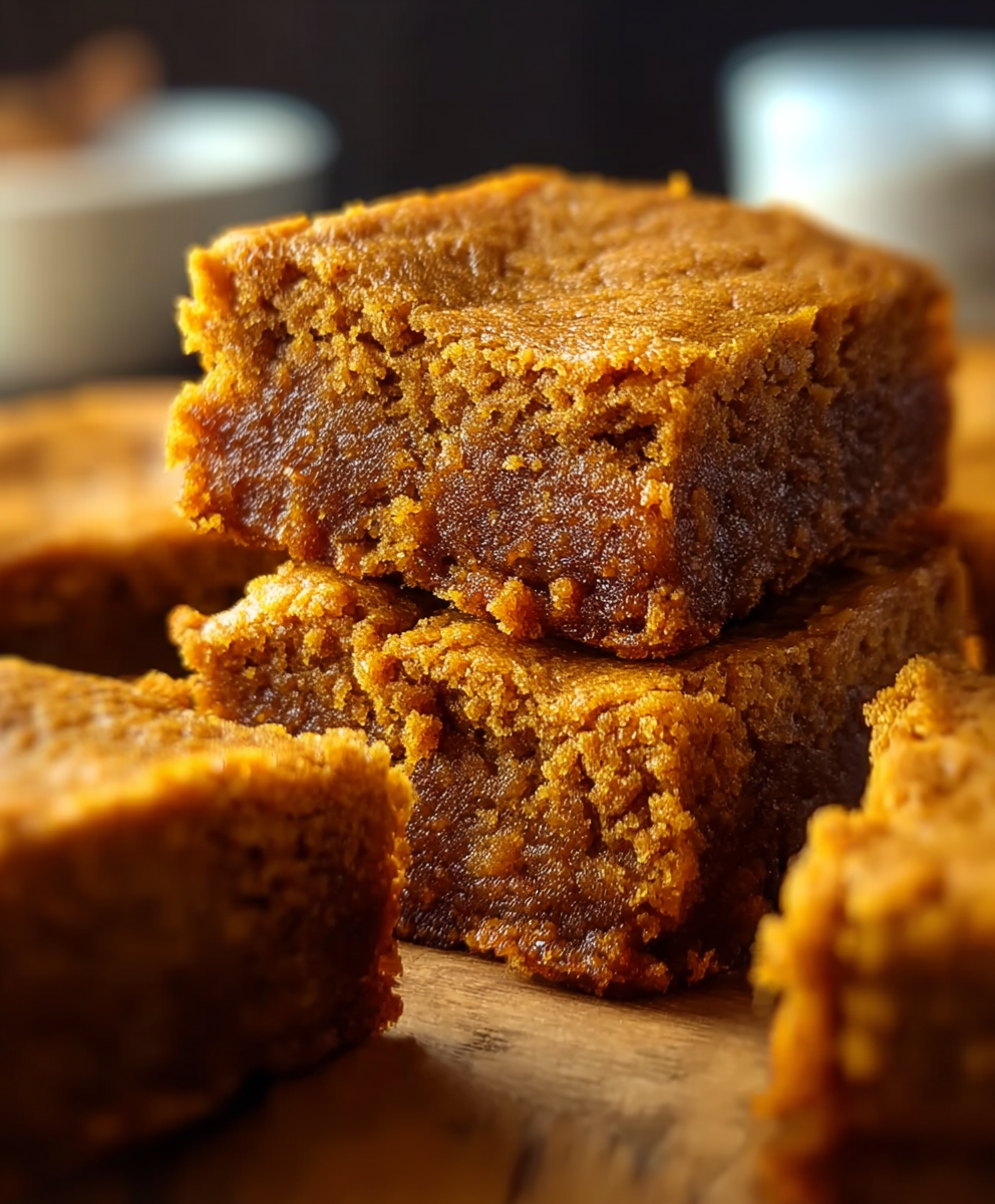 Easy Pumpkin Maple Blondies Recipe